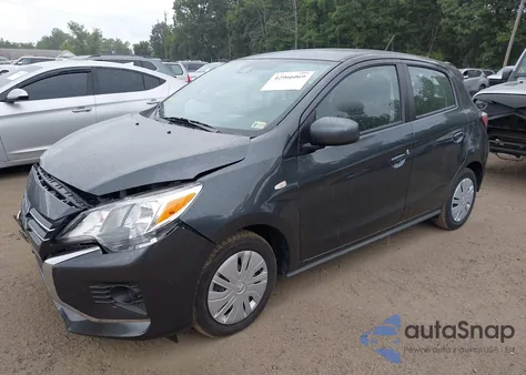 2024 Mitsubishi Mirage Es/Le z USA, uszkodzony, nr VIN ML32AUHJ8RH011632